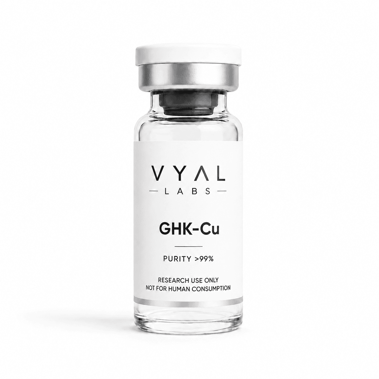 GHK-Cu vial and packaging