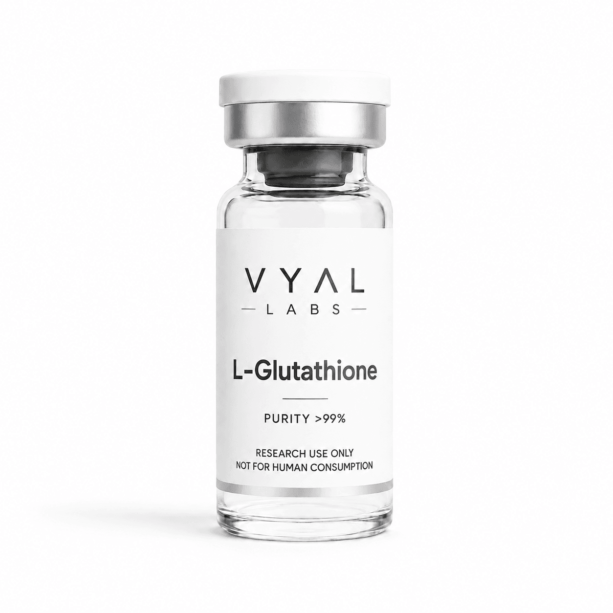 L-Glutathione vial and packaging