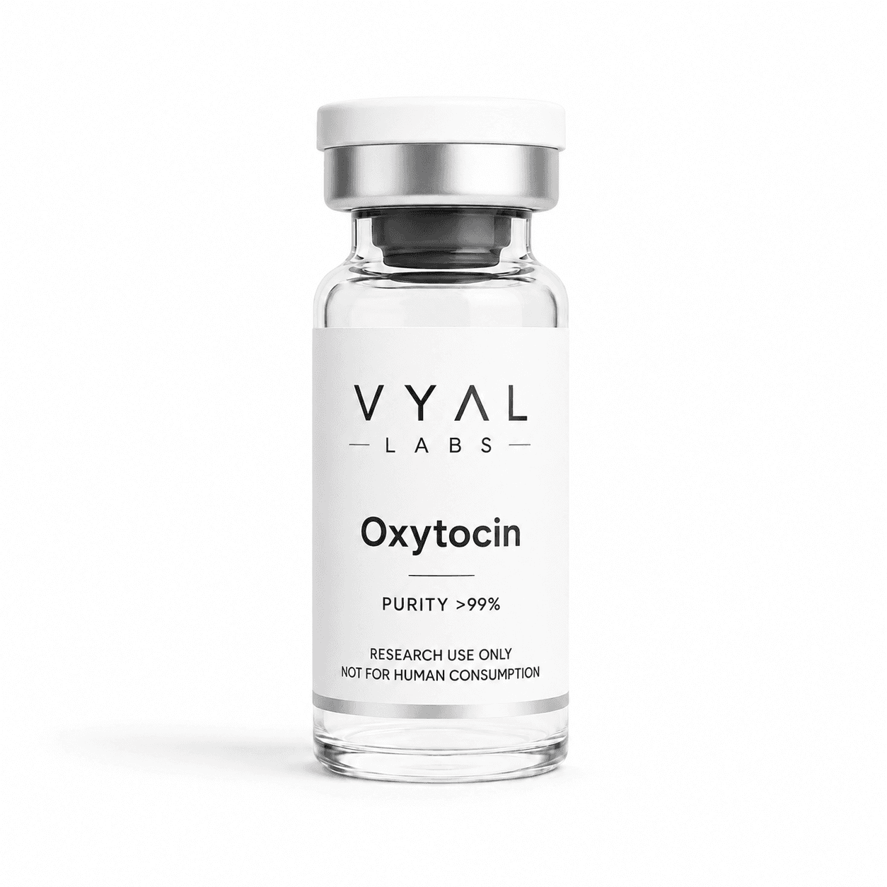 Oxytocin vial and packaging